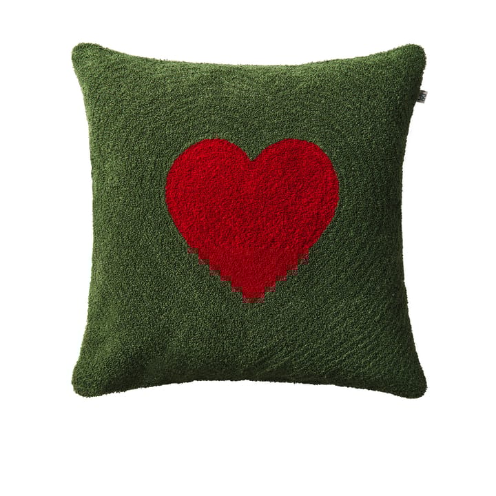 Love 쿠션 커버 50x50 cm, Forest green-red Chhatwal & Jonsson | 샤트왈앤존슨