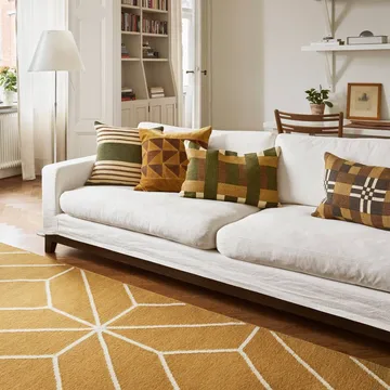 Ravi 쿠션 커버 - 토프-카키-다크 브라운, 40x60 cm - Chhatwal & Jonsson | 샤트왈앤존슨