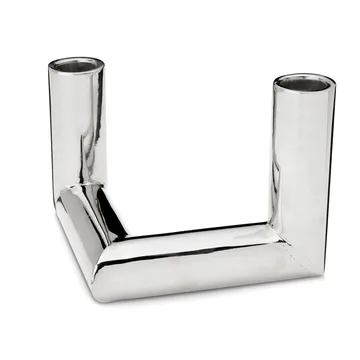 파이프 캔들 스틱 11 cm - Nickel-plated brass - Classic Collection | 클래식 콜렉션