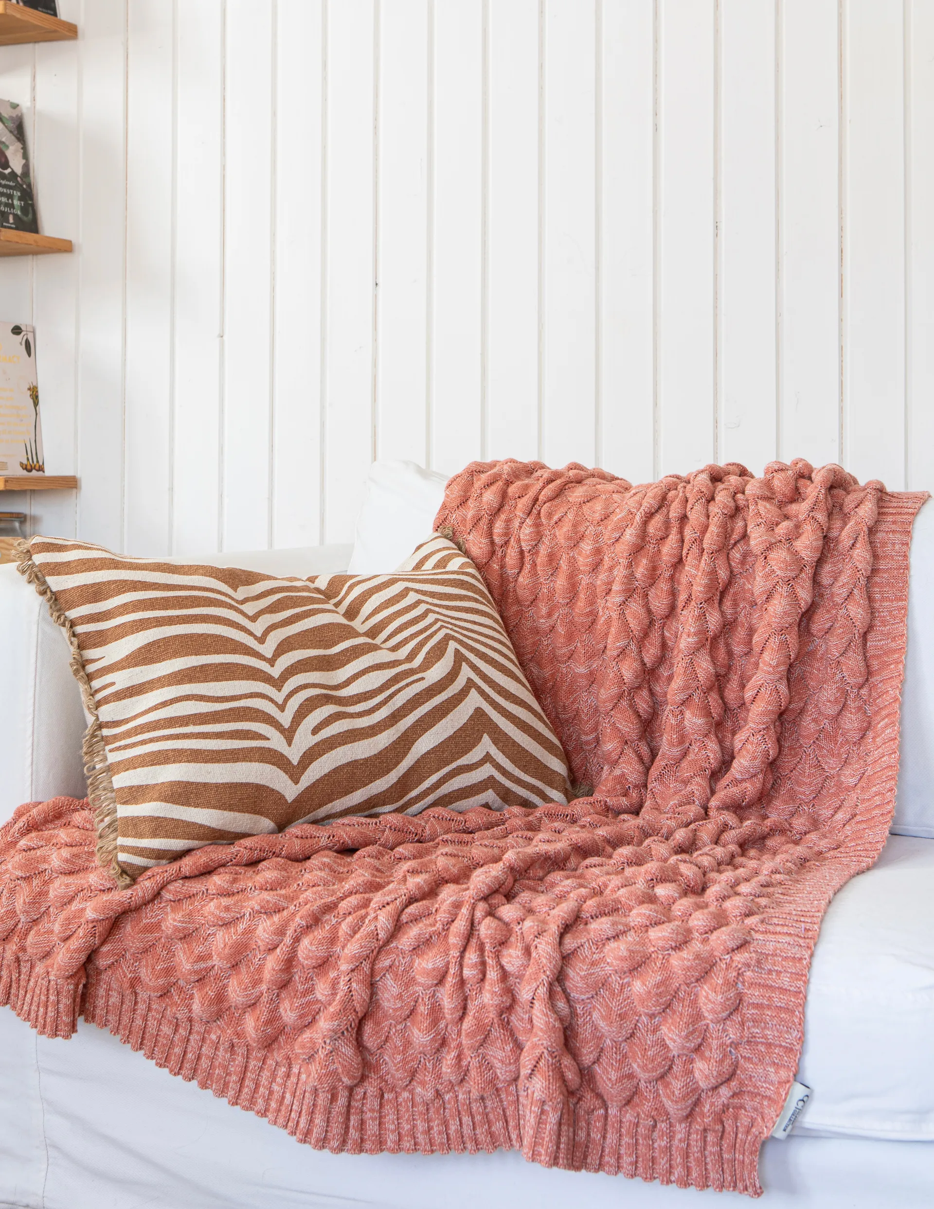 젬스 스로우 130x170 cm, Brown Classic Collection | 클래식 콜렉션