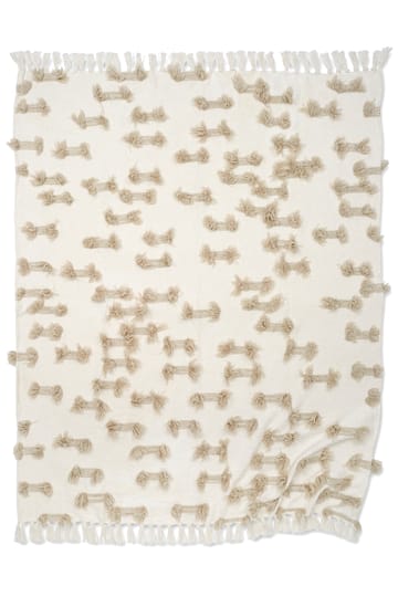 로프 코튼 스로우 130x170 cm - White - Classic Collection | 클래식 콜렉션