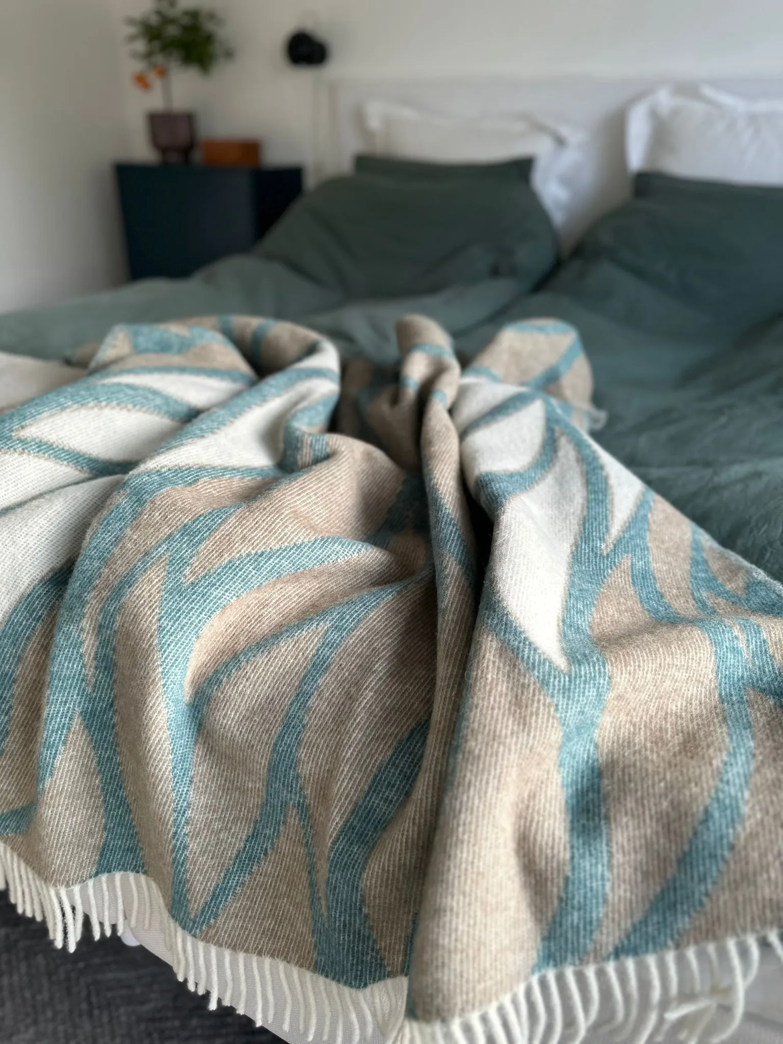 폴리아 스로우 130x180 cm, Teal Classic Collection | 클래식 콜렉션