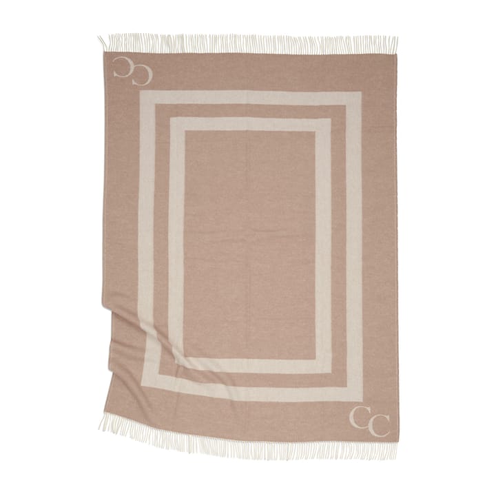 모노그램 울 스로우 130x200 cm, beige Classic Collection | 클래식 콜렉션