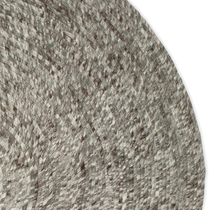 메리노 울 러그 원형 Ø160 cm - grey - Classic Collection | 클래식 콜렉션