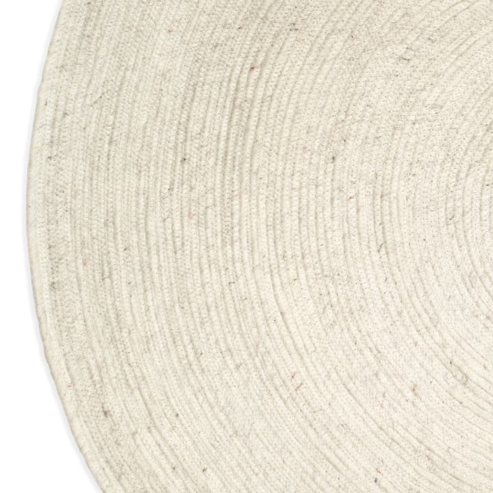 메리노 울 러그 원형 Ø160 cm - white - Classic Collection | 클래식 콜렉션