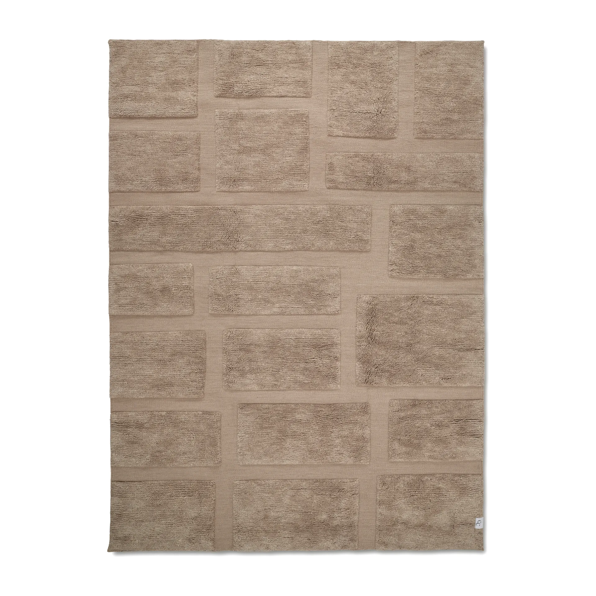 브릭스 울 러그 170x230 cm, Beige Classic Collection | 클래식 콜렉션