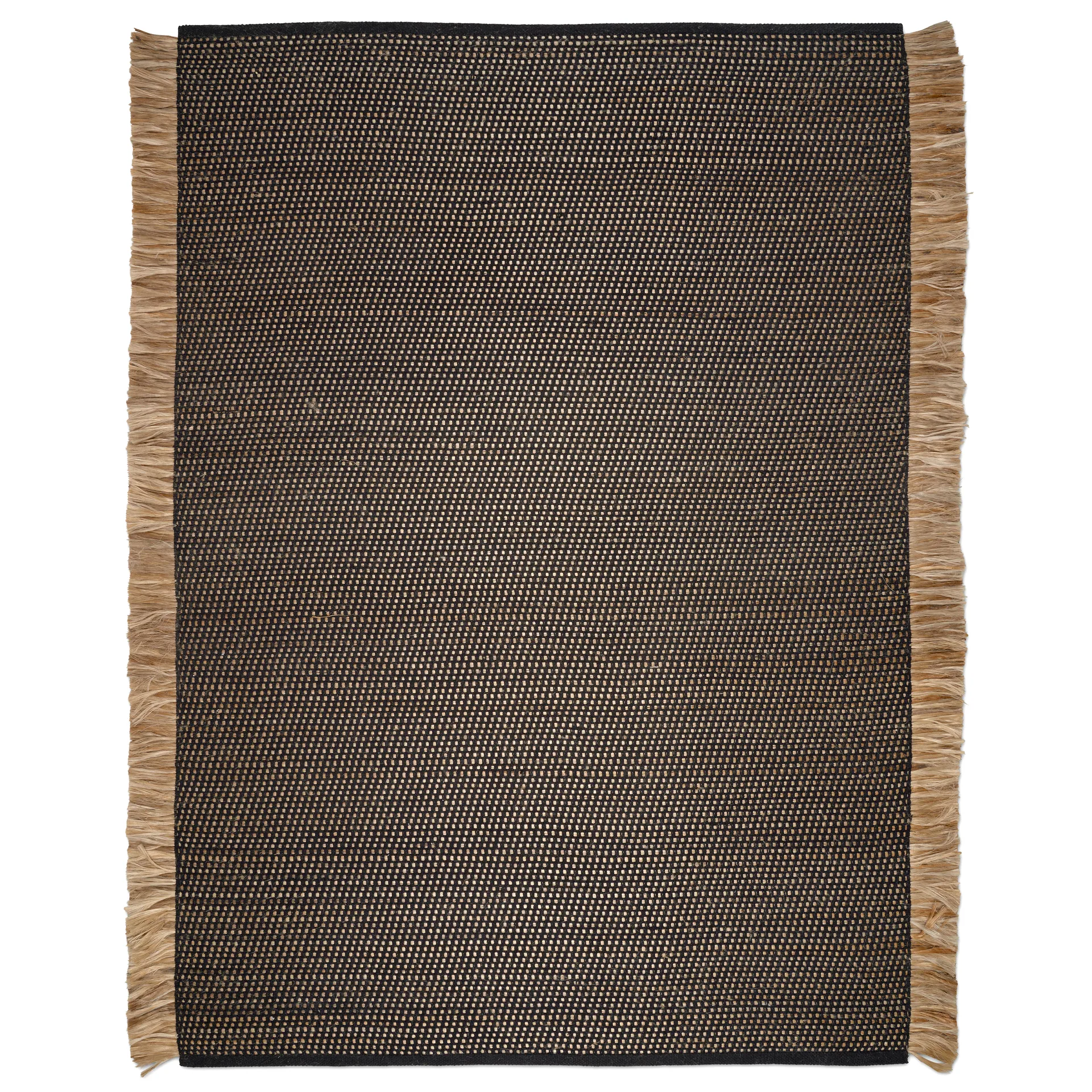 고아 러그 170x230 cm, Black-jute Classic Collection | 클래식 콜렉션
