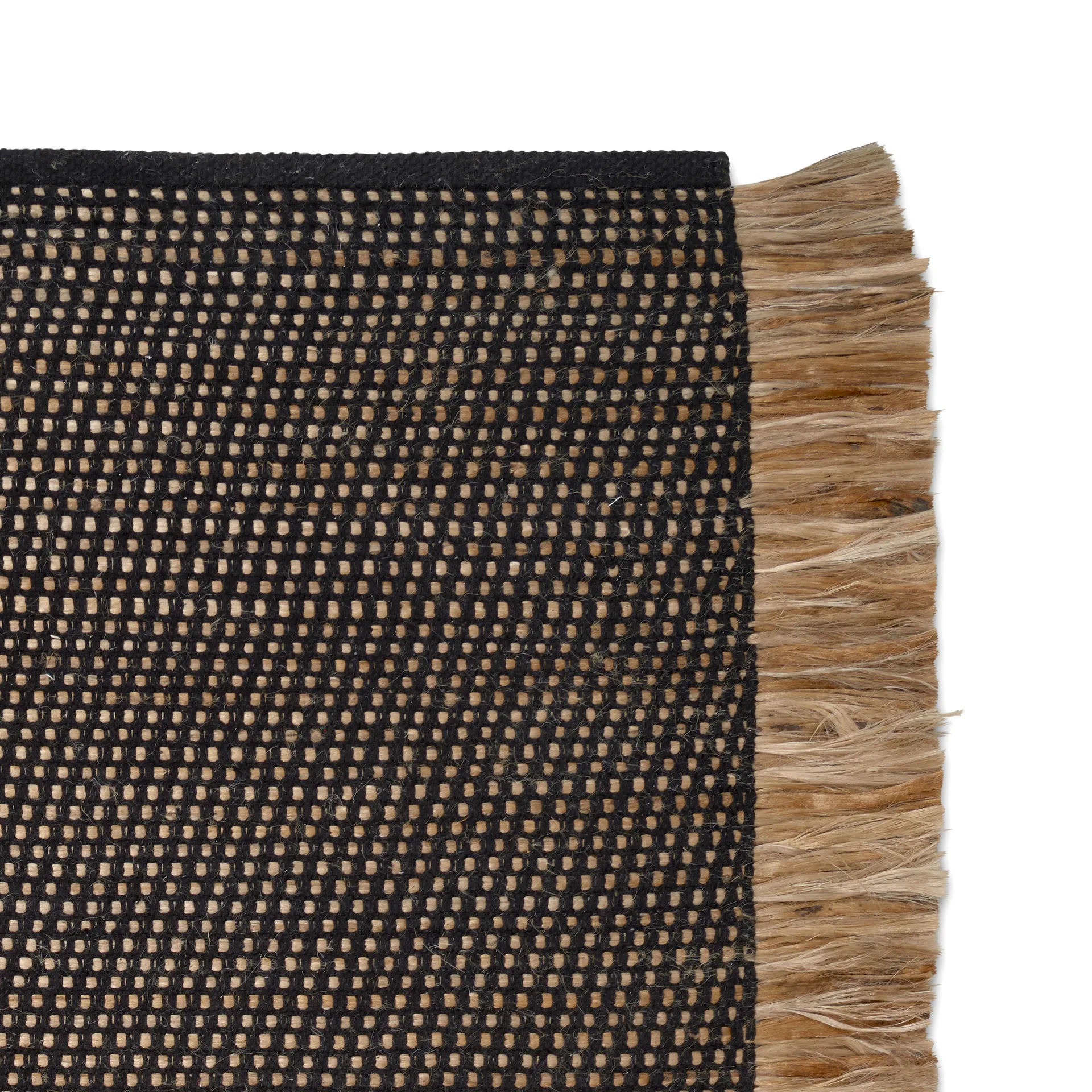 고아 러그 170x230 cm, Black-jute Classic Collection | 클래식 콜렉션
