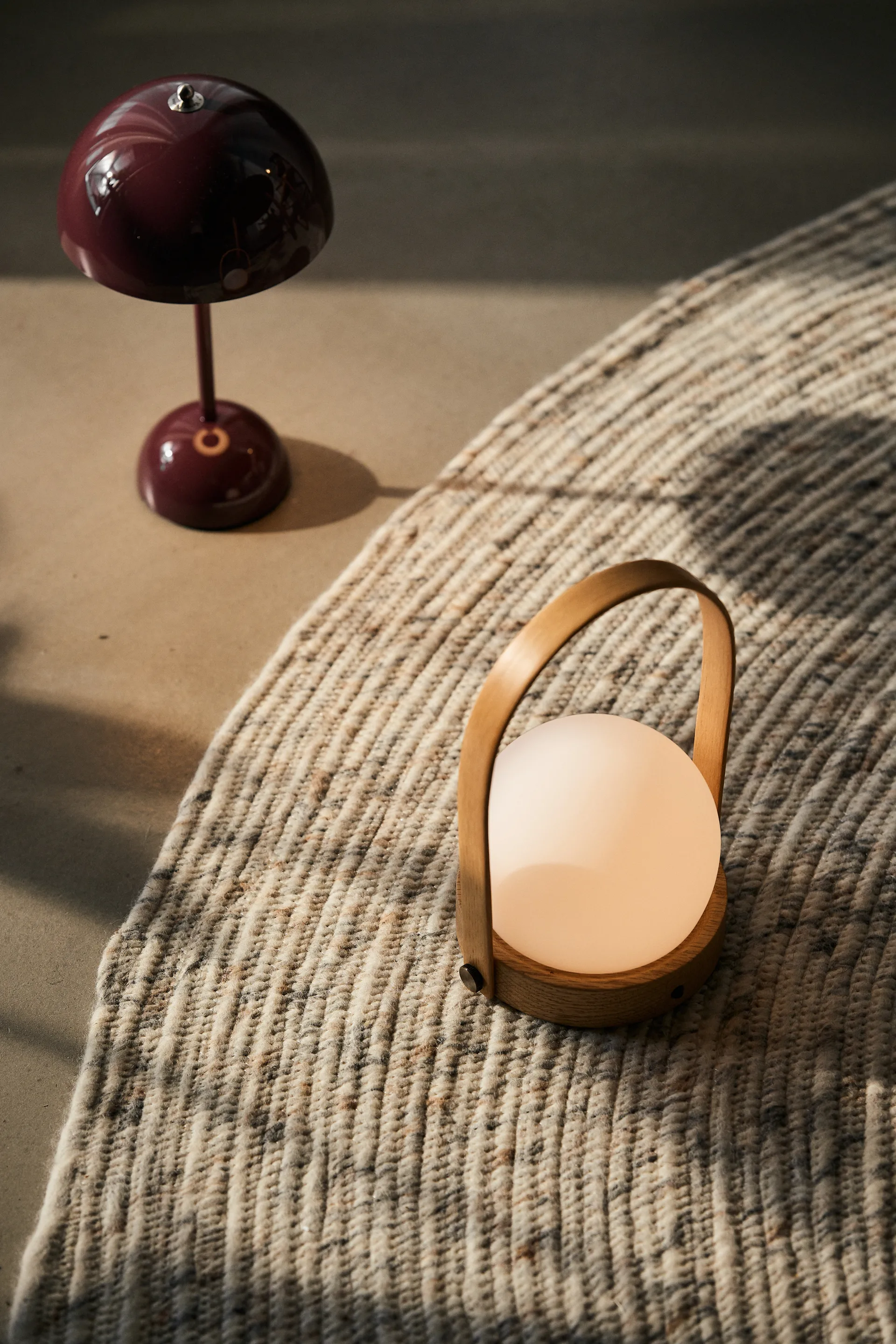 메리노 울 러그 원형 Ø200 cm, beige Classic Collection | 클래식 콜렉션