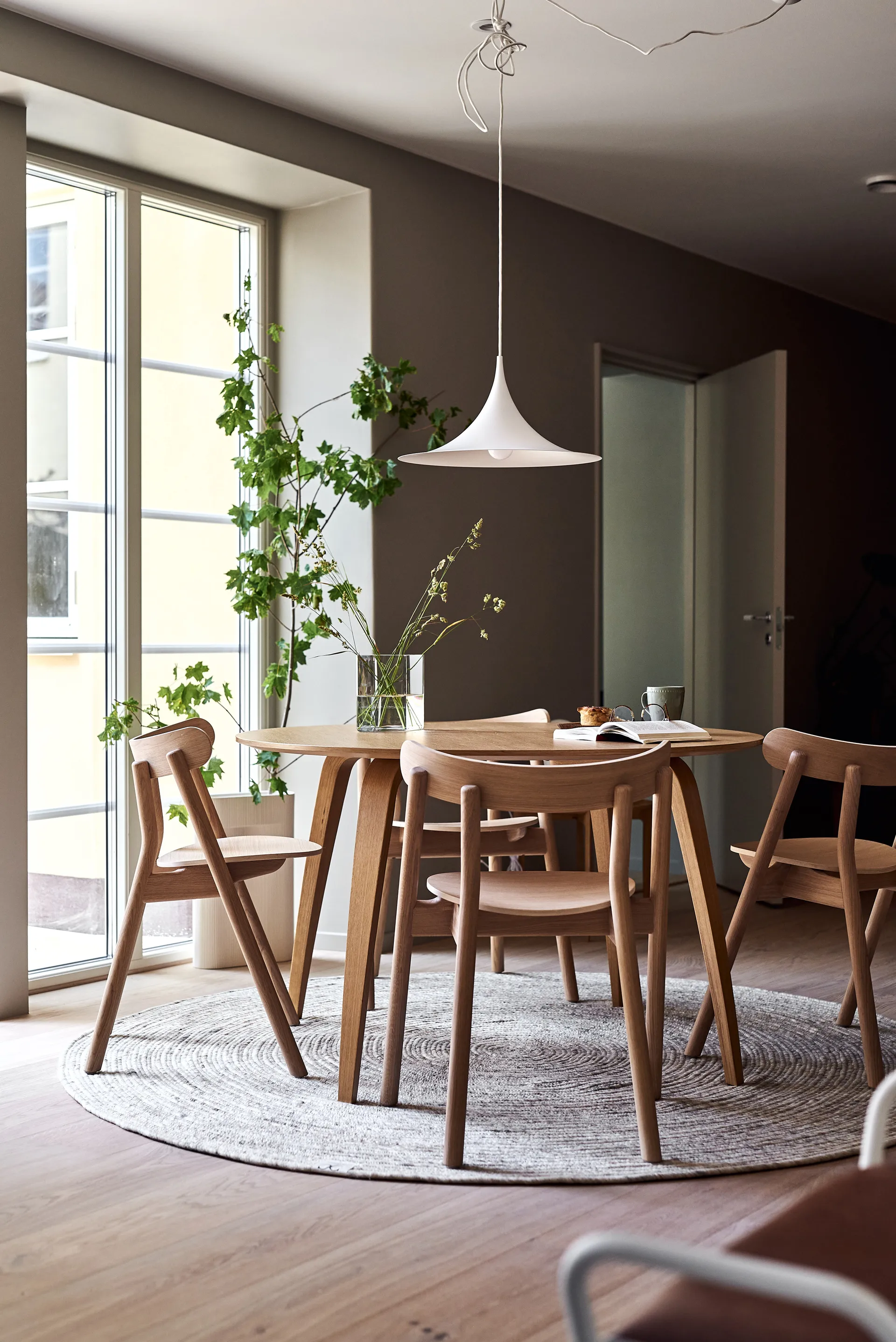 메리노 울 러그 원형 Ø200 cm, beige Classic Collection | 클래식 콜렉션