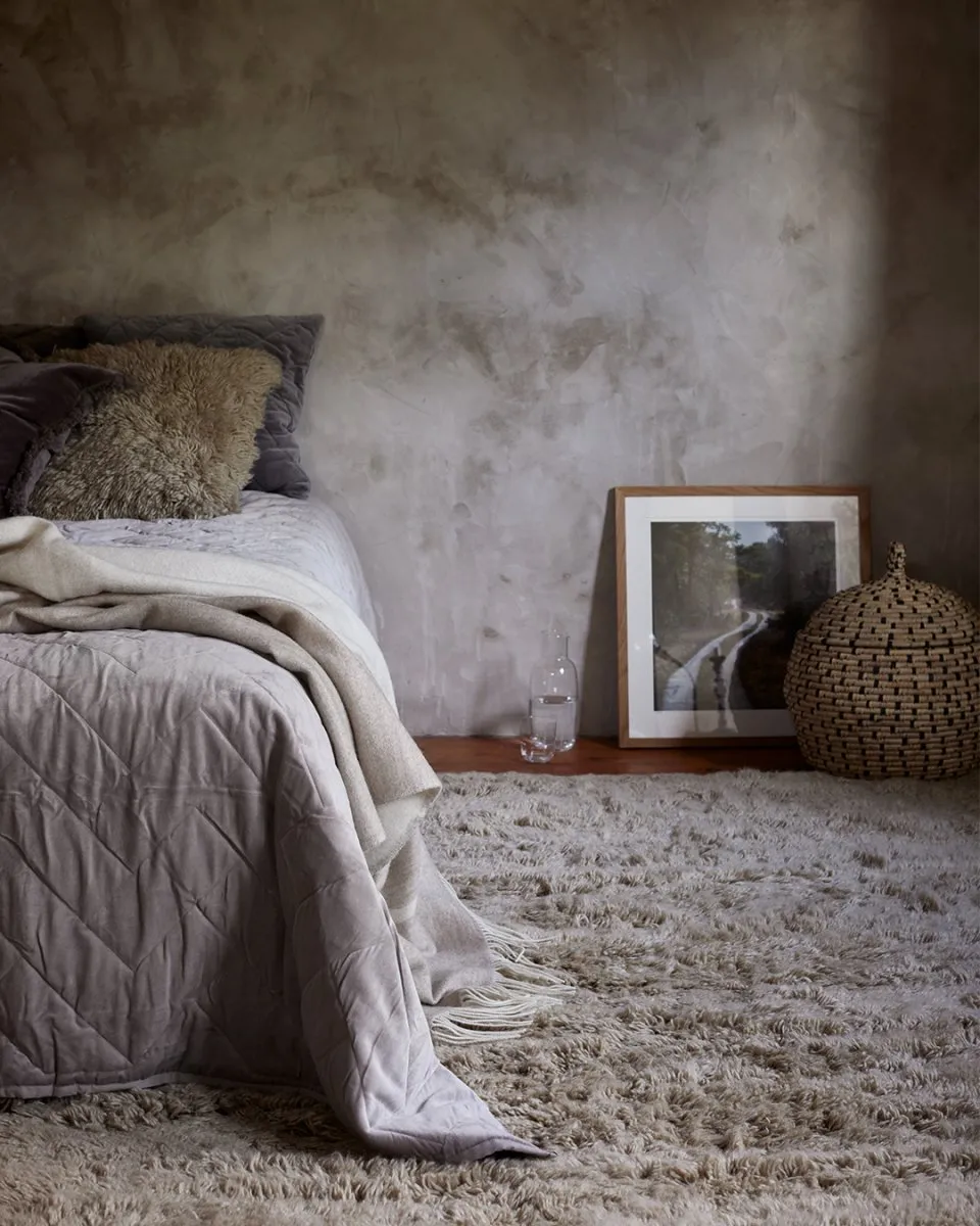 클라우디 울 러그 200x300 cm, Beige Classic Collection | 클래식 콜렉션