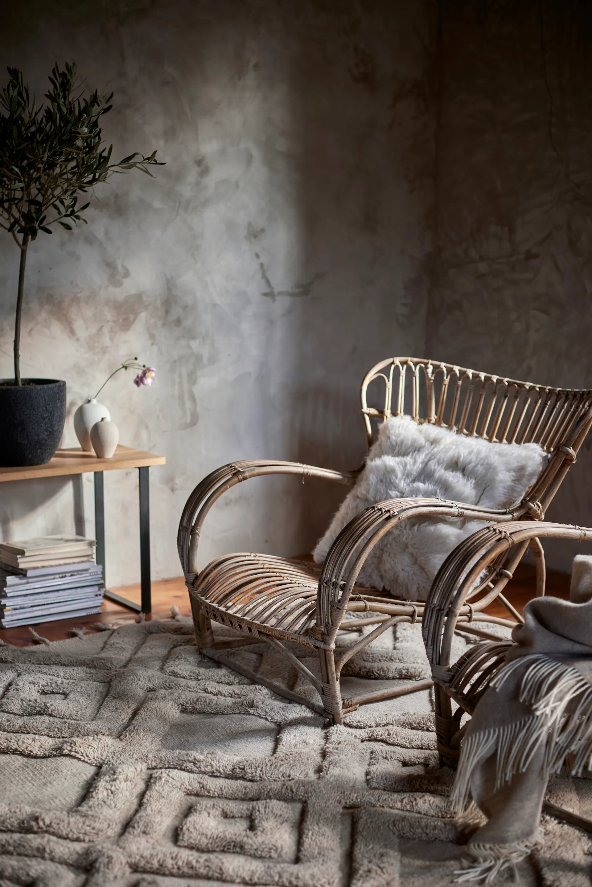 코펜하겐 울 러그 200x300 cm, Beige Classic Collection | 클래식 콜렉션