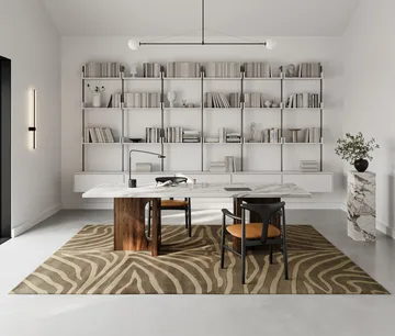 제브라 러그 200x300 cm - Brown - Classic Collection | 클래식 콜렉션