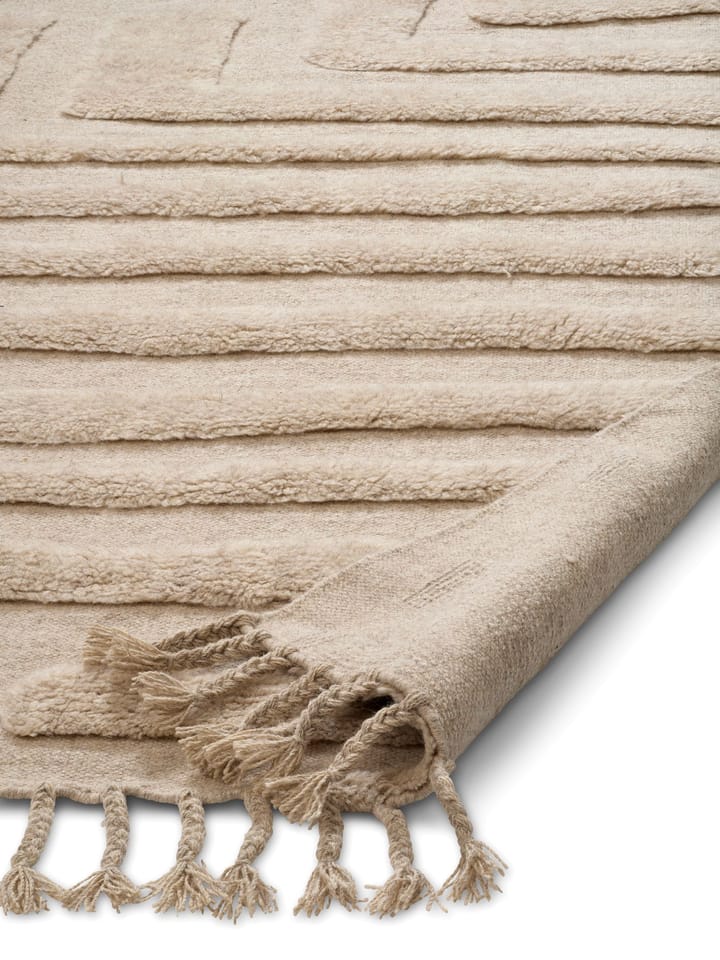 필드 울 러그 200x300 cm, Natural Beige Classic Collection | 클래식 콜렉션