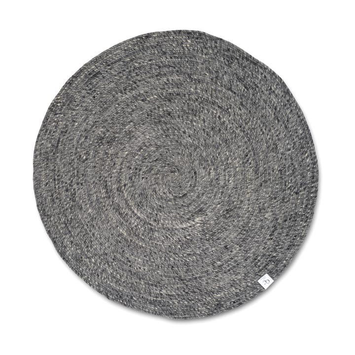메리노 울 러그 라운드 Ø240 cm - Granite - Classic Collection | 클래식 콜렉션