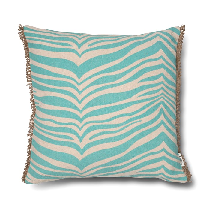 클래식 컬렉션 제브라 쿠션 50x50 cm - Aqua - Classic Collection | 클래식 콜렉션