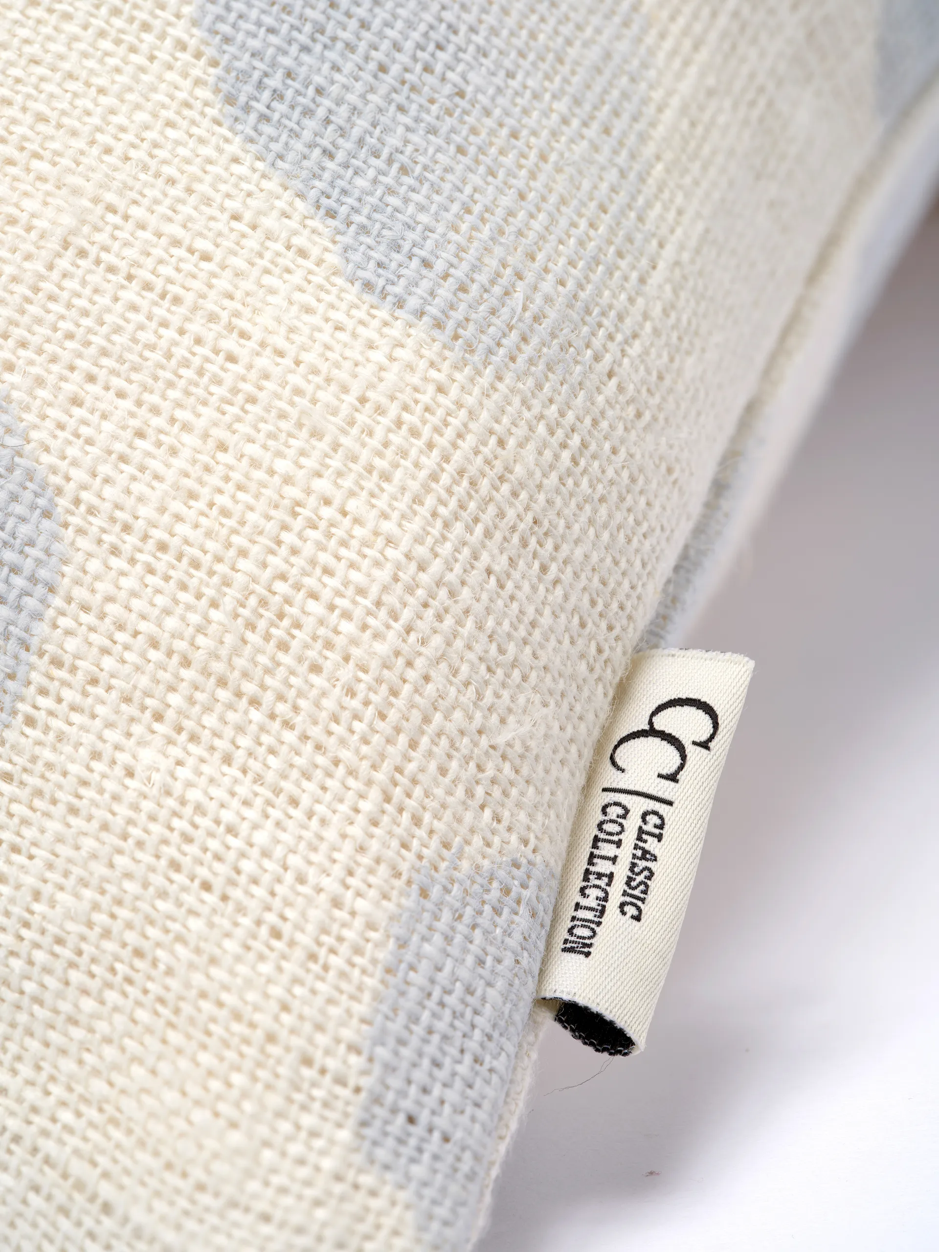 도티 쿠션커버 50x50 cm, White-illusion blue Classic Collection | 클래식 콜렉션