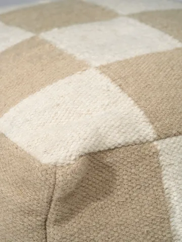 스퀘어 푸프 50x50 cm - White-natural - Classic Collection | 클래식 콜렉션