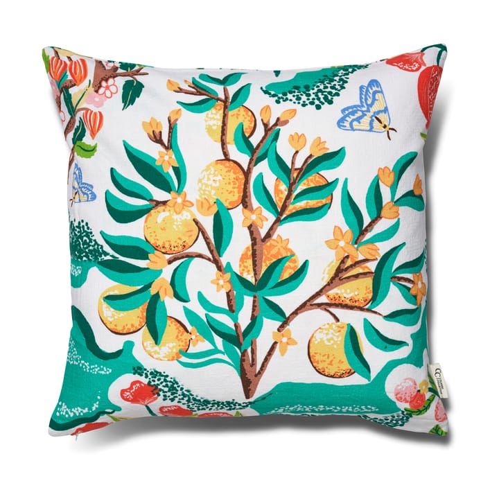 쿠션 커버 보태니컬 오렌지 50x50 cm - White - Classic Collection | 클래식 콜렉션