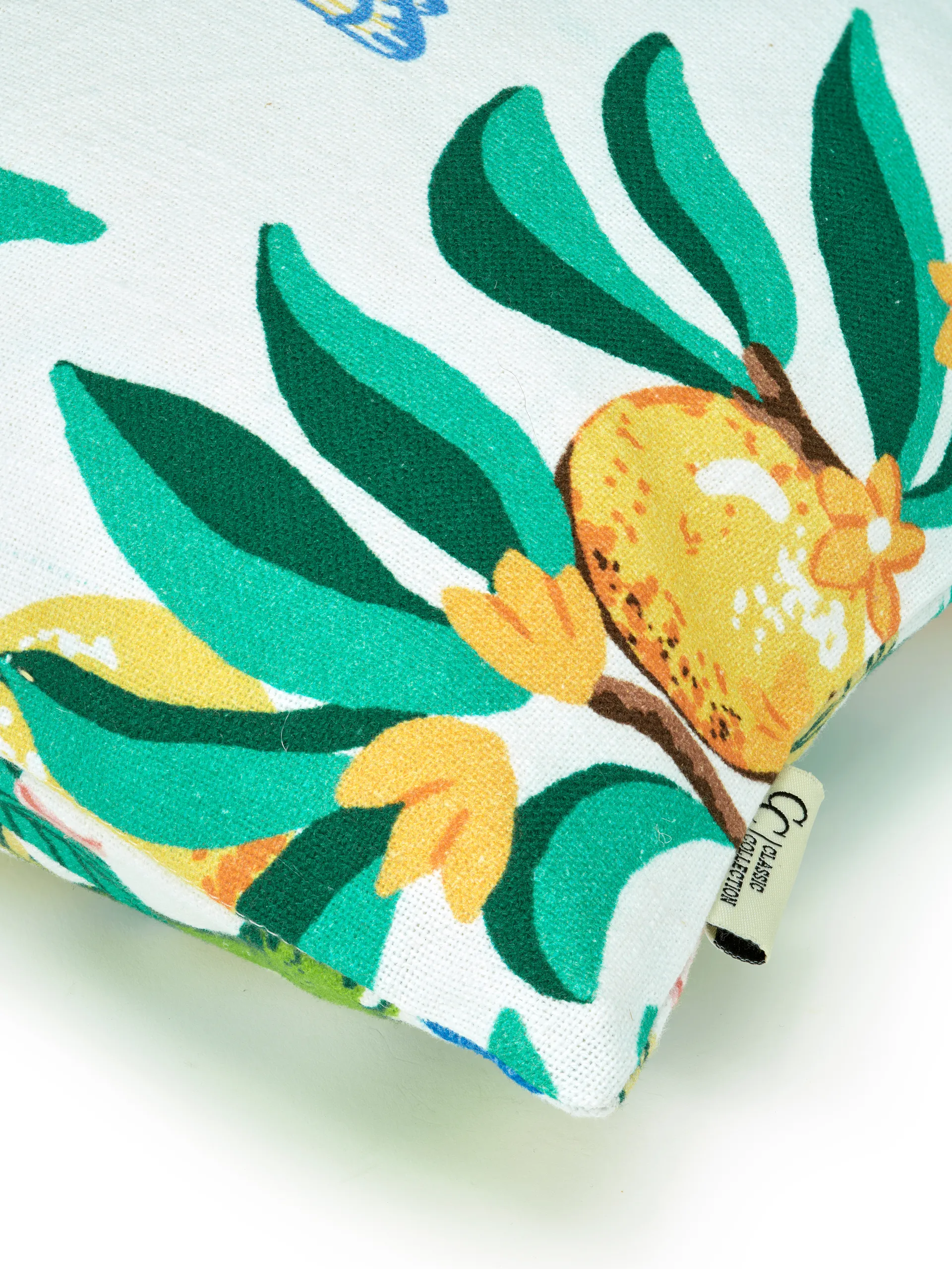 쿠션 커버 보태니컬 오렌지 50x50 cm, White Classic Collection | 클래식 콜렉션