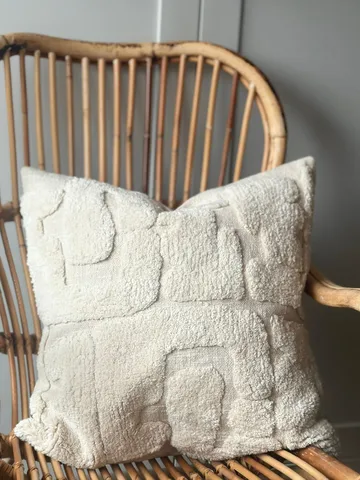 루미 쿠션 커버 50x50 cm - White - Classic Collection | 클래식 콜렉션