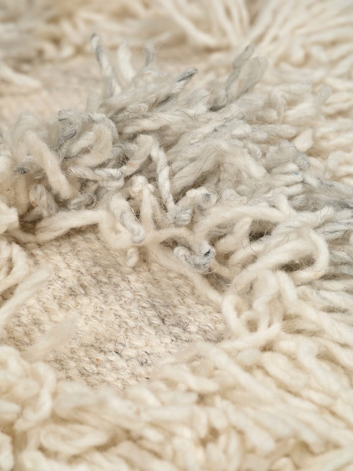 푸프 리오 55x55 cm, Ivory-melange Classic Collection | 클래식 콜렉션