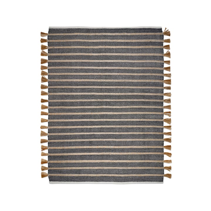 캔딘 러그, Black/jute, 170x230 cm Classic Collection | 클래식 콜렉션