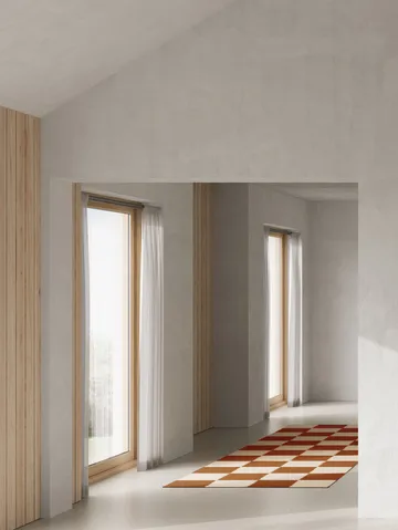 스퀘어 러너 러그 - Brown-natural, 80x200 cm - Classic Collection | 클래식 콜렉션