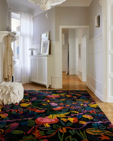 헤리티지 가든 러그 - Charcoal-multi, 170x230 cm - Classic Collection | 클래식 콜렉션