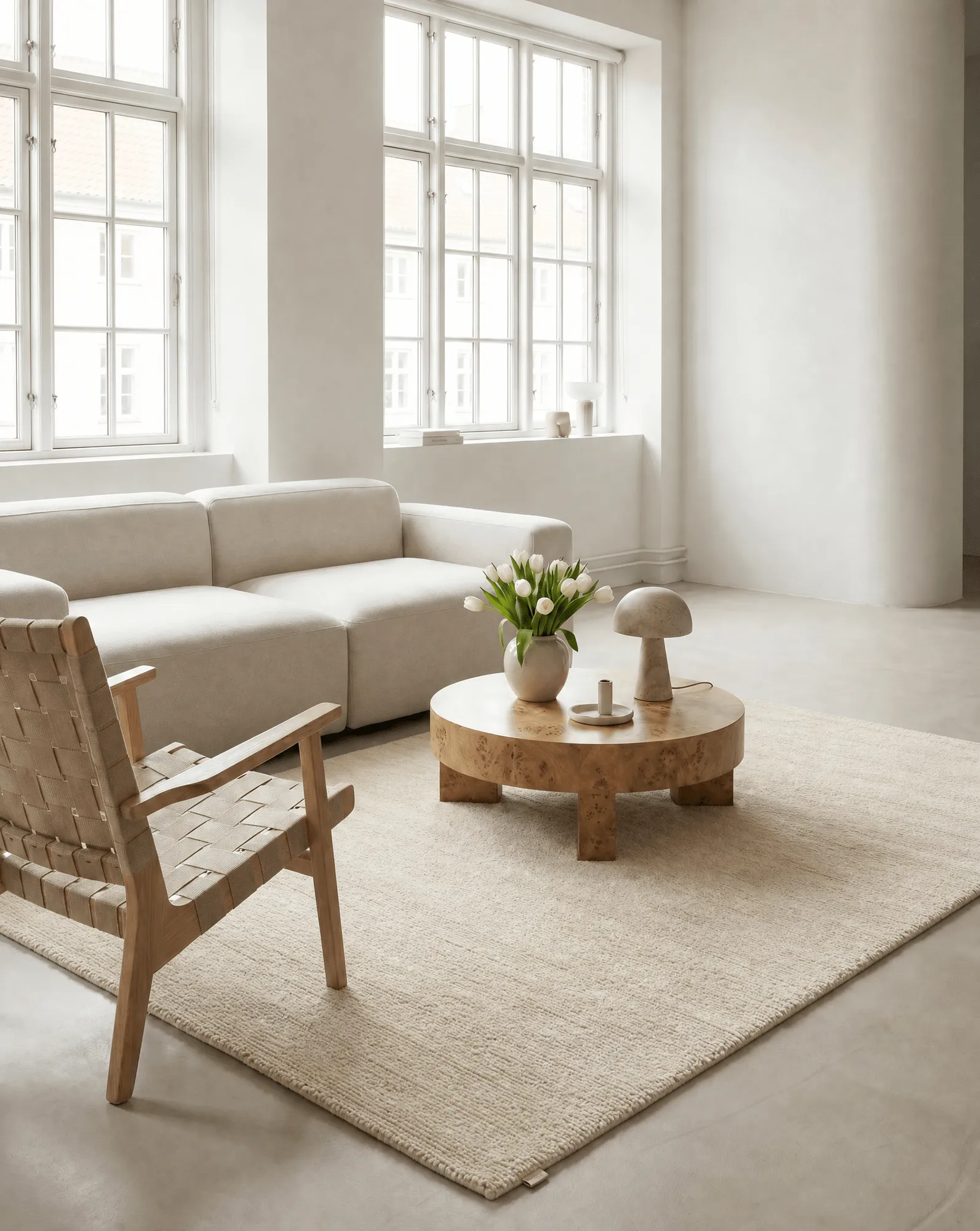 Dune 울 러그, Ivory, 170x230 cm Classic Collection | 클래식 콜렉션