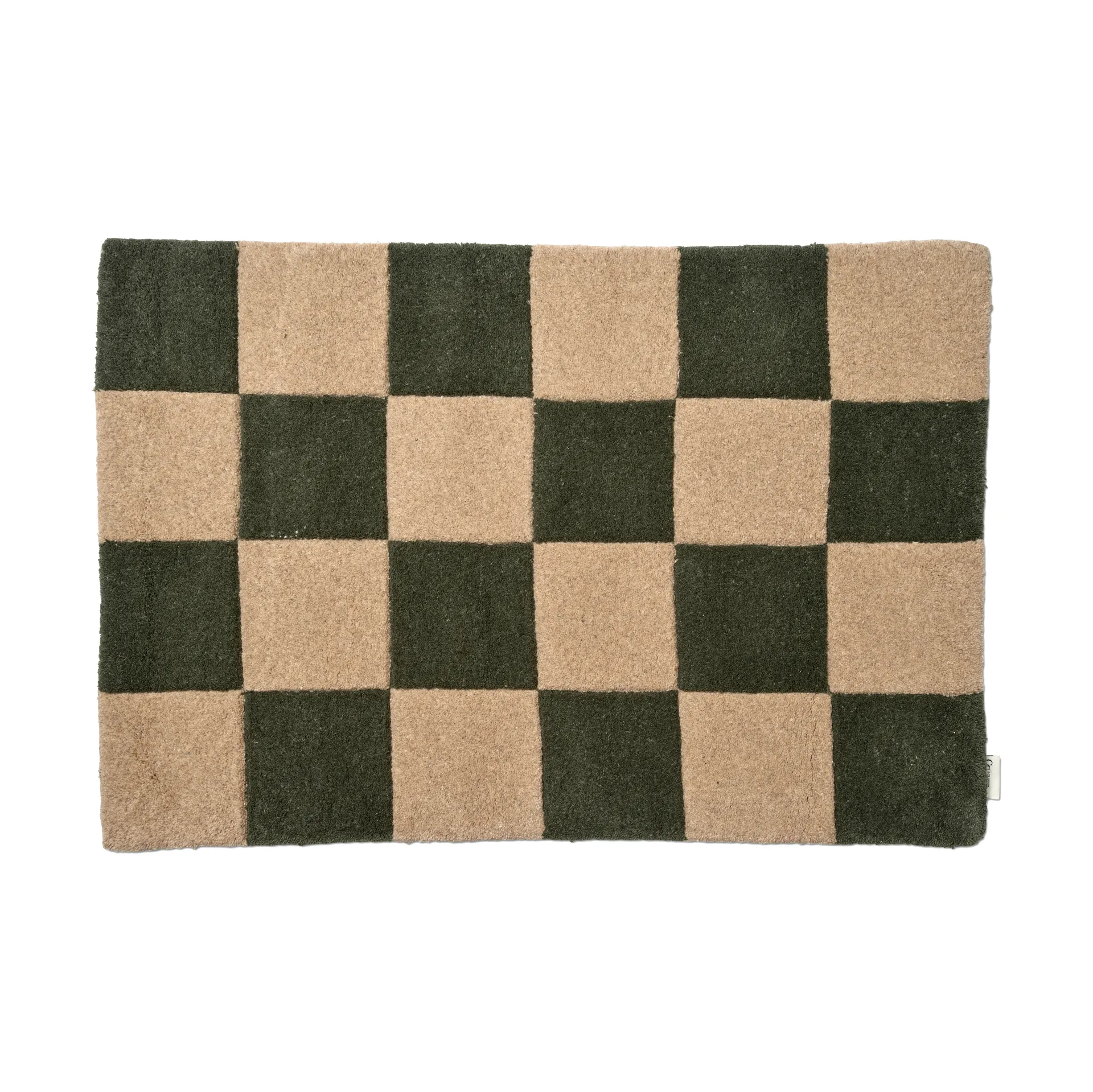 스퀘어 도어매트, Green-natural, 60x90 cm Classic Collection | 클래식 콜렉션