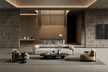 로비 오버록 스티칭 러그 - Grey, 200x300 cm - Classic Collection | 클래식 콜렉션