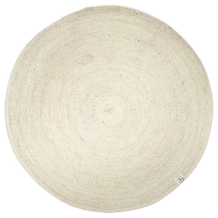 Merino 울 카페트 라운드 Ø160 cm - white - Classic Collection | 클래식 콜렉션