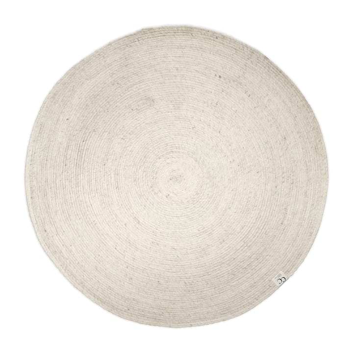 Merino 울 카페트 라운드 Ø200 cm - white - Classic Collection | 클래식 콜렉션