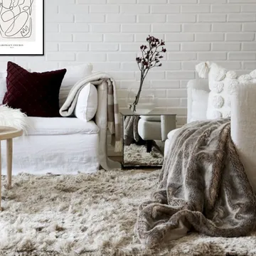 Shaggy 러그 170x230 cm - champagne - Classic Collection | 클래식 콜렉션