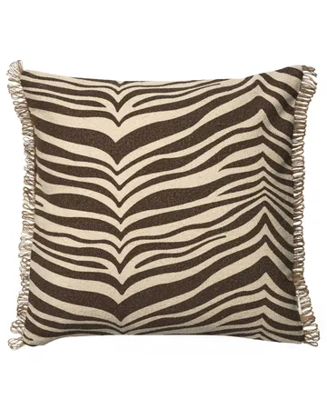 Zebra 쿠션 - Brown-natural, 50x50 cm - Classic Collection | 클래식 콜렉션
