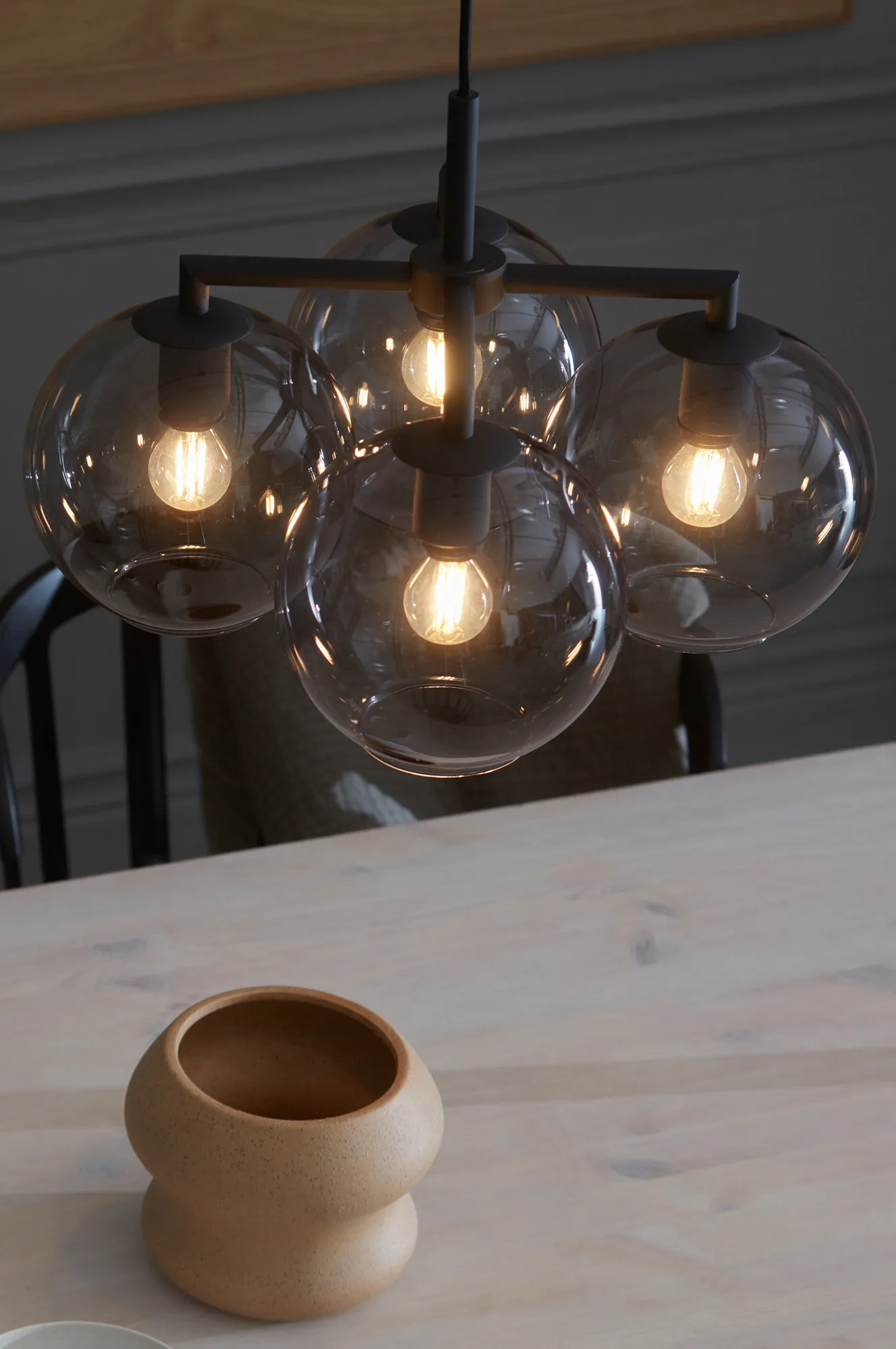 튜어 펜던트 조명 30 cm, Black-smoke coloured glass CO Bankeryd | 케어오브뱅커리드