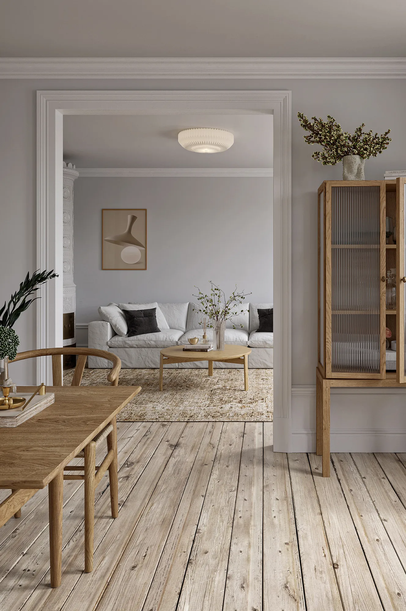 벨리 55 천장 조명, White CO Bankeryd | 케어오브뱅커리드