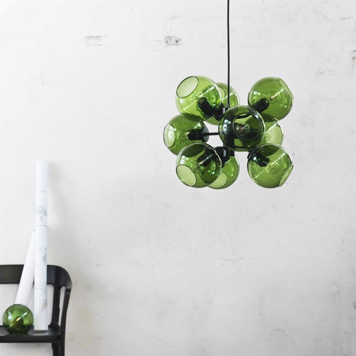 테이지 펜던트 조명, black- green glass CO Bankeryd | 케어오브뱅커리드