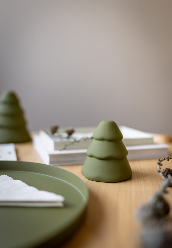 스노위 크리스마스 트리 10 cm - Olive - Cooee Design | 쿠이디자인