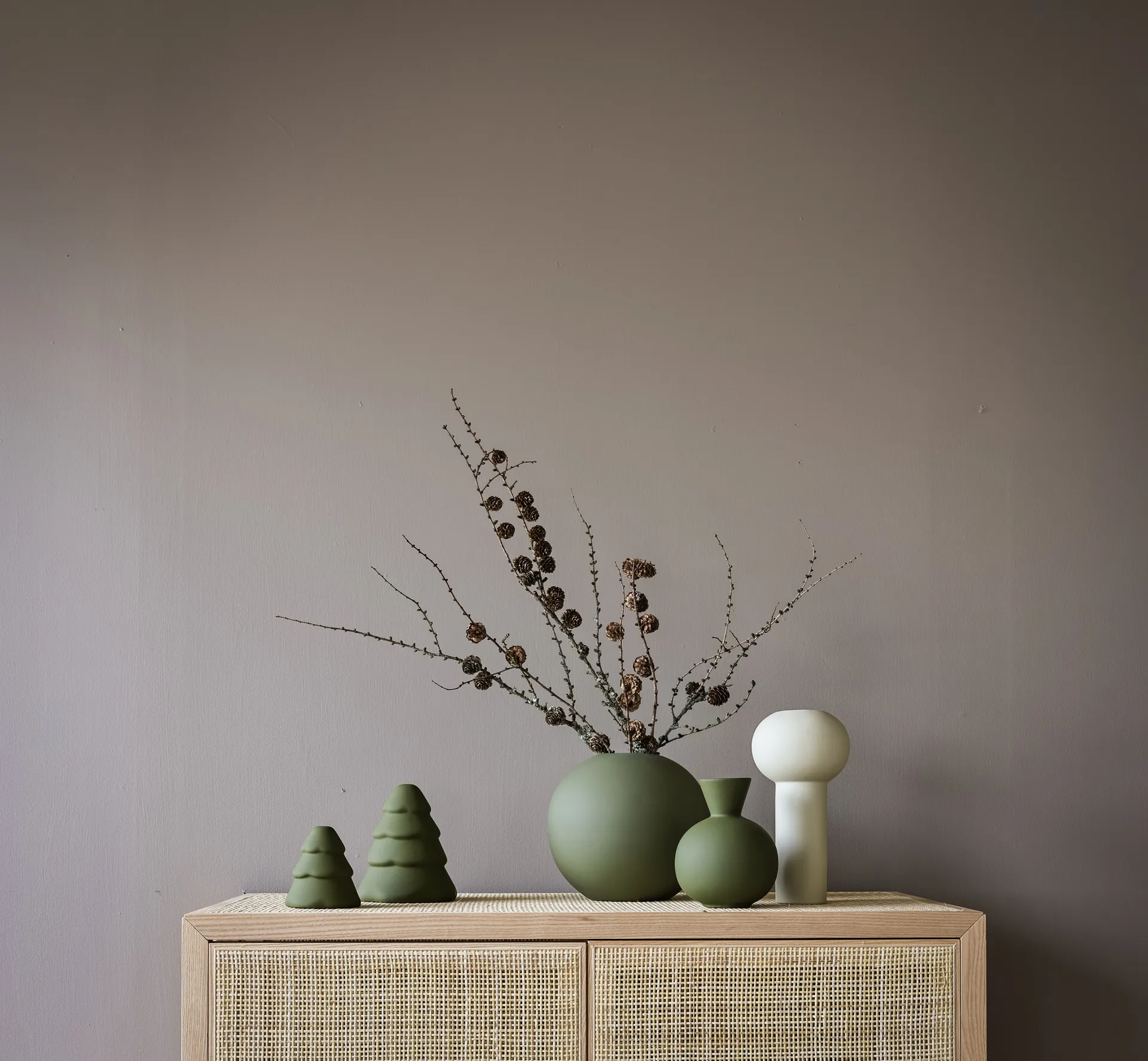 스노위 크리스마스 트리 10 cm, Olive Cooee Design | 쿠이디자인