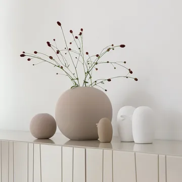 세라믹 버드 장식품 12 cm - white - Cooee Design | 쿠이디자인