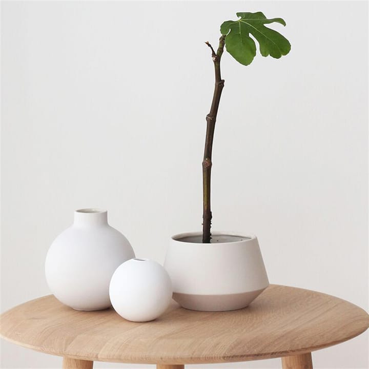 칼라 화병 12 cm - white - Cooee Design | 쿠이디자인