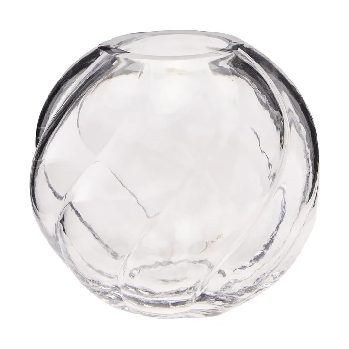 트위스트 볼 꽃병 12cm - Clear - Cooee Design | 쿠이디자인