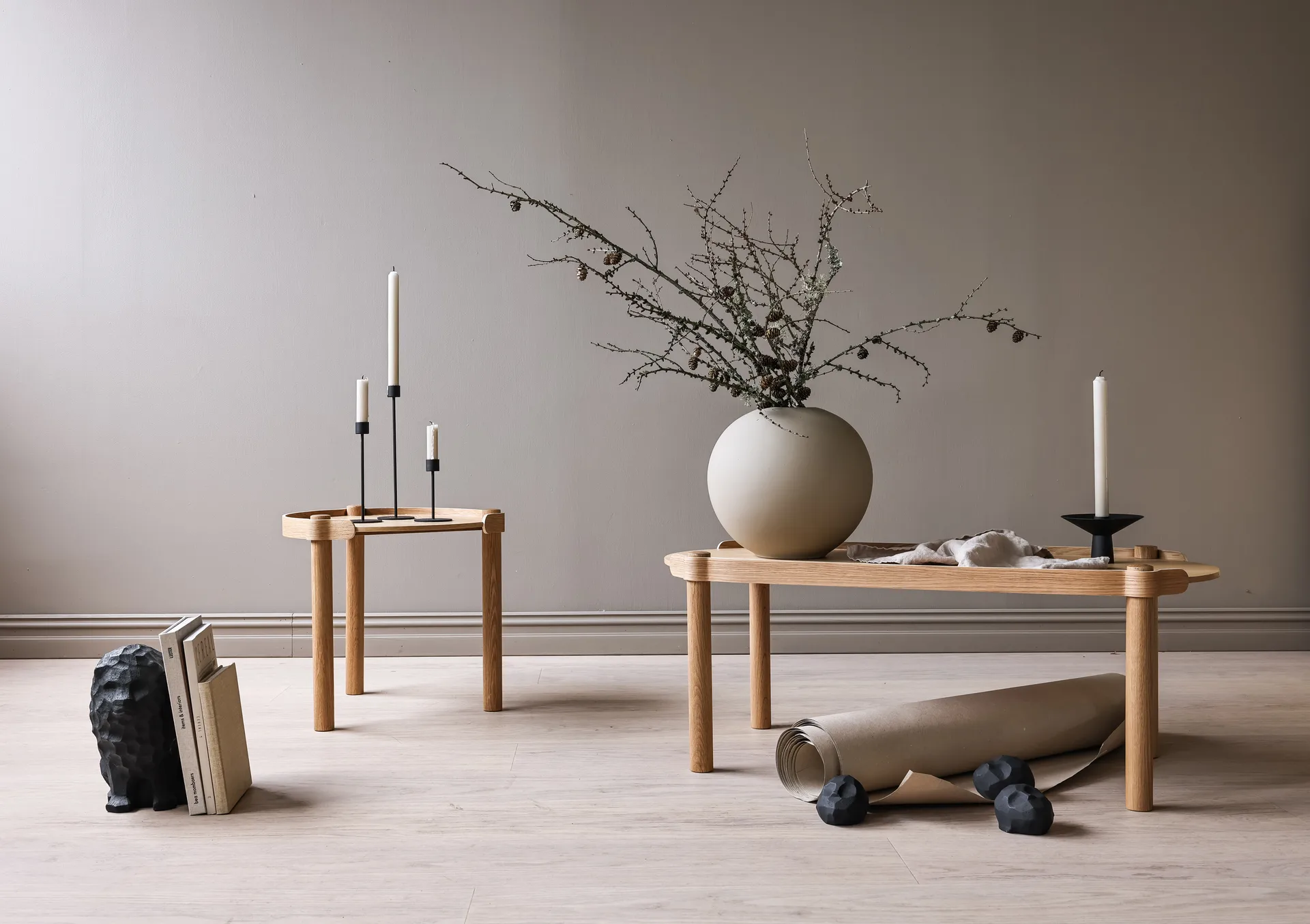 쿠이 캔들 스틱 13 cm, Black Cooee Design | 쿠이디자인