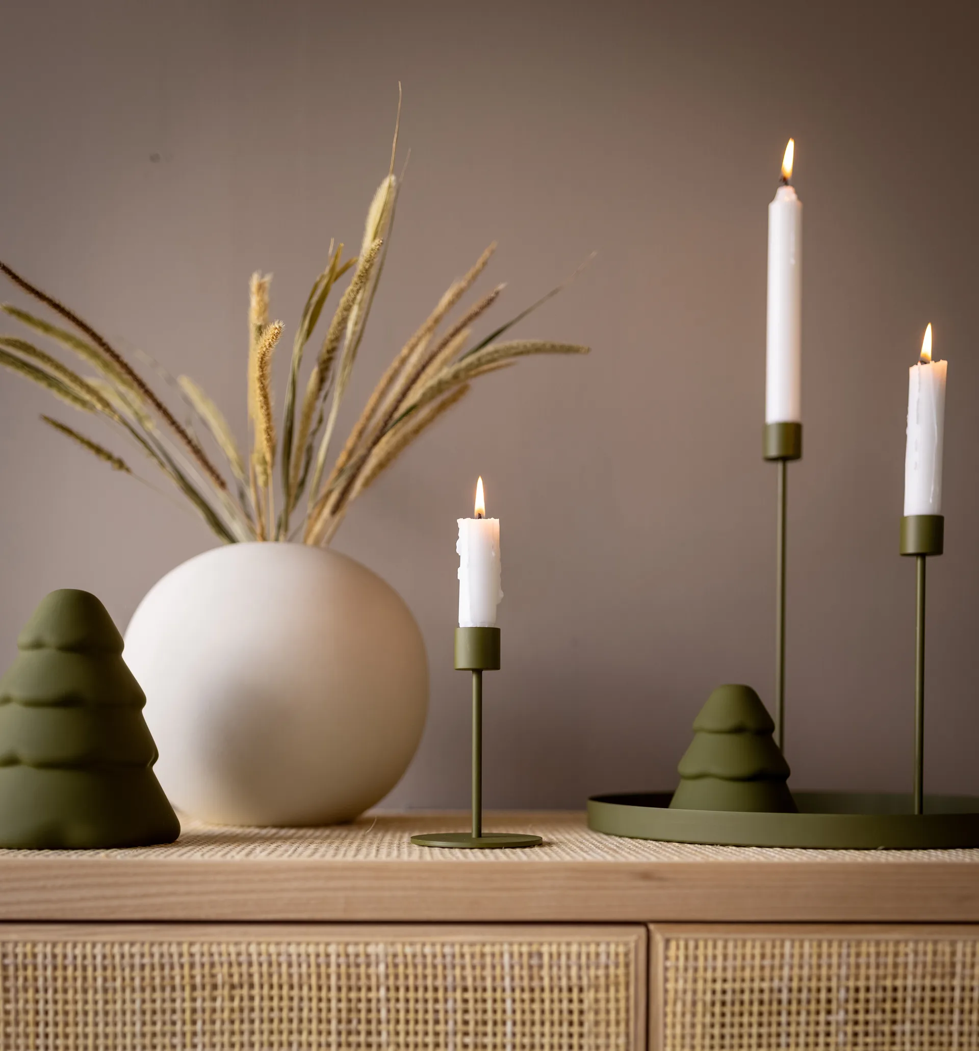 쿠이 캔들 스틱 13 cm, Olive Cooee Design | 쿠이디자인