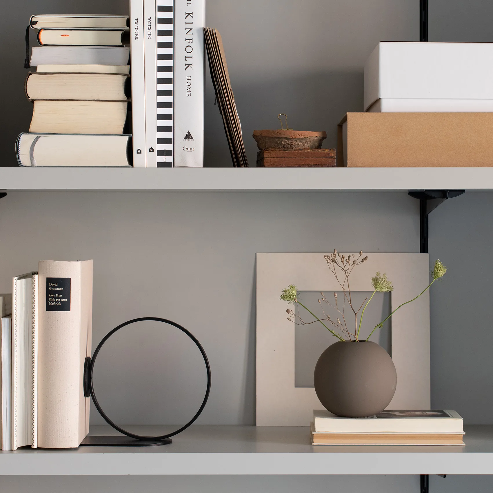 북 링 북엔드 15 cm, black Cooee Design | 쿠이디자인