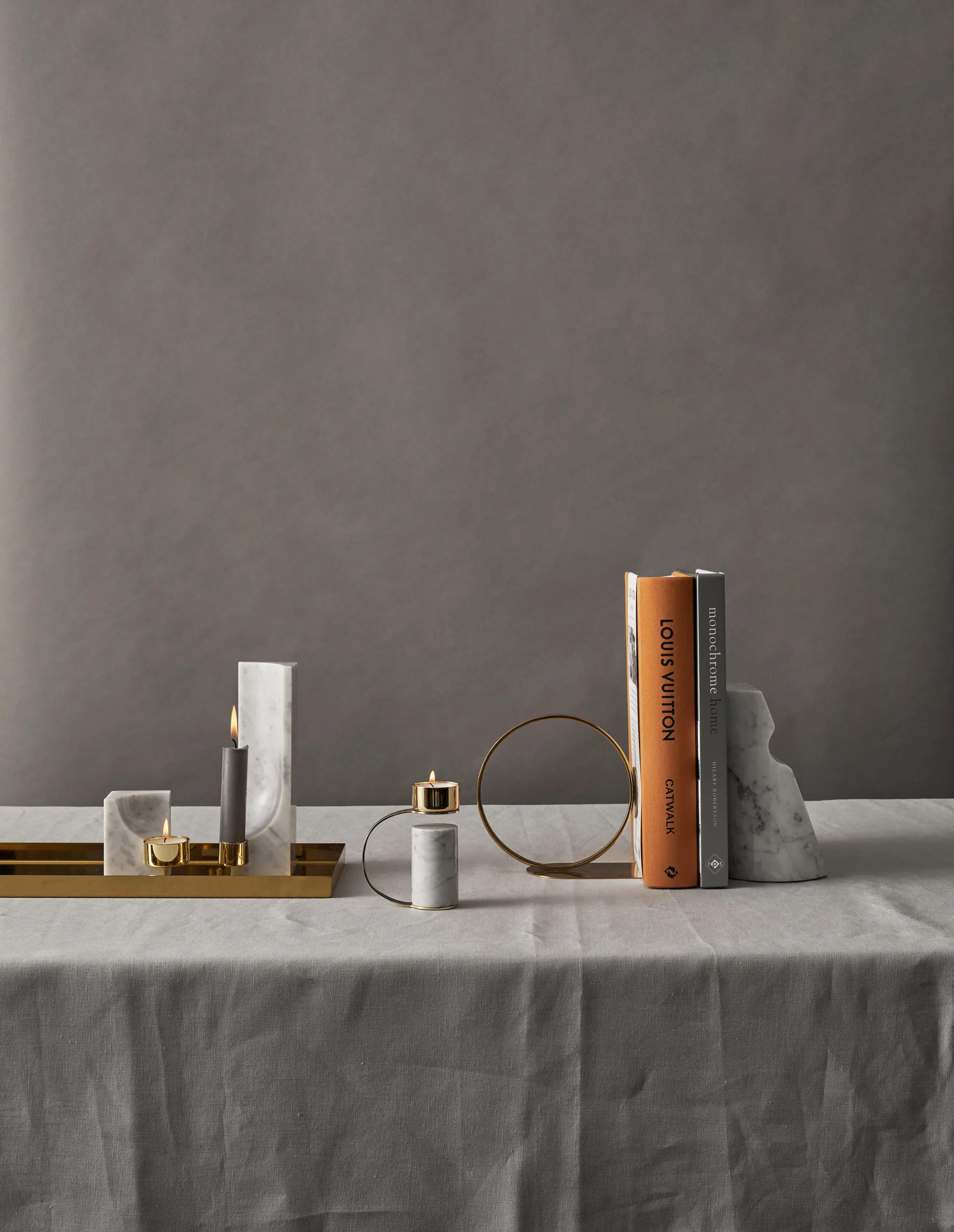 북 링 북엔드 15 cm, brass Cooee Design | 쿠이디자인