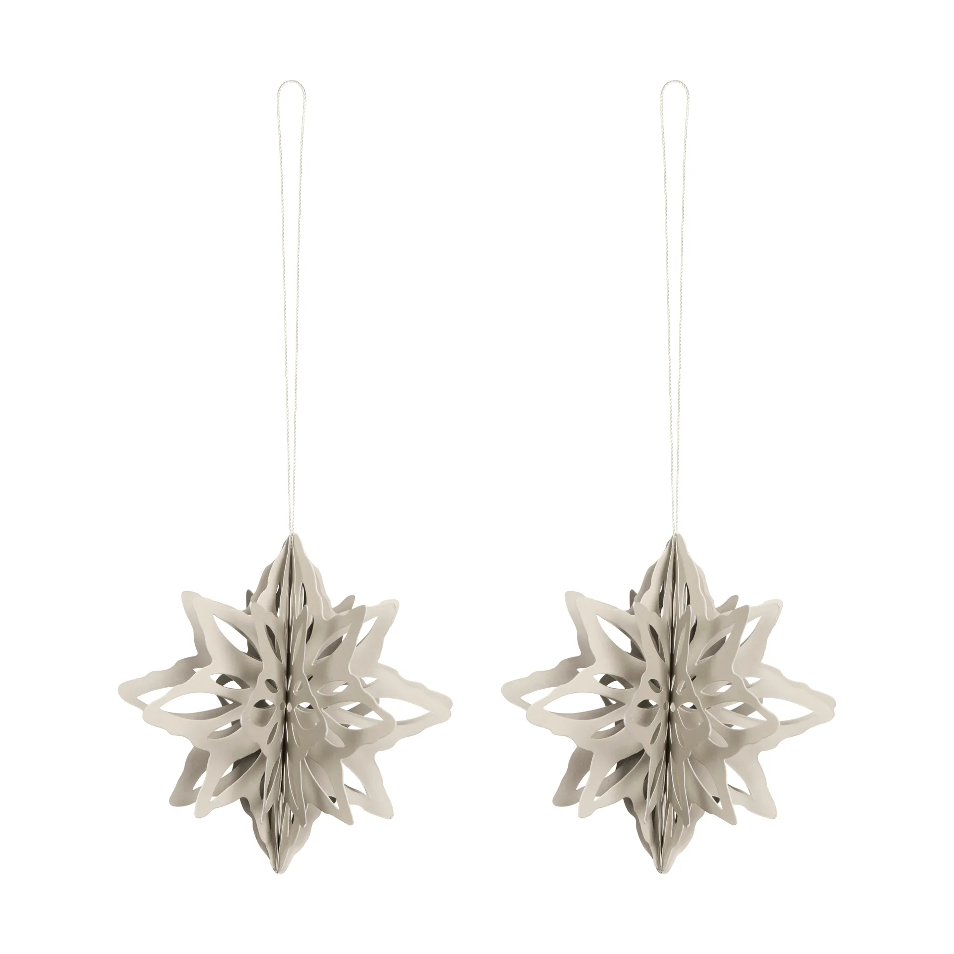 종이 노바 별 장식용 걸이 2팩, Sand Cooee Design | 쿠이디자인