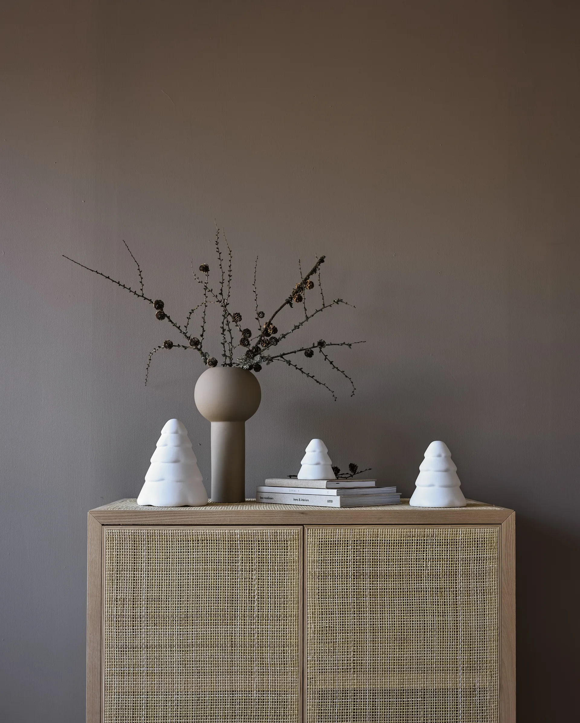 스노위 크리스마스 트리 20 cm, White Cooee Design | 쿠이디자인